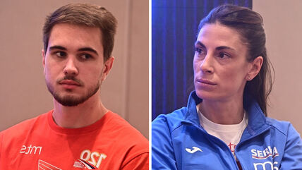 Ivana Španović i Luka Bošković