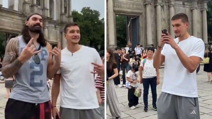 Bogdan Bogdanović i Stiven Adams
