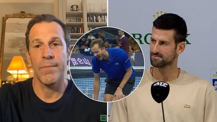 Greg Rusedski Novak Đoković i Danil Medvedev