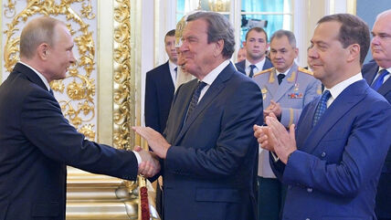 Putin, Šreder