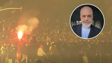 Demonstracije u Tirani, Edi Rama