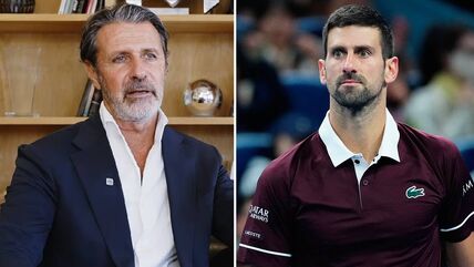 Patrik Muratoglu i Novak Đoković