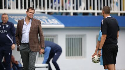 Nenad Lalatović i sudija Radaković