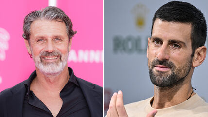 Patrik Muratoglu i Novak Đoković