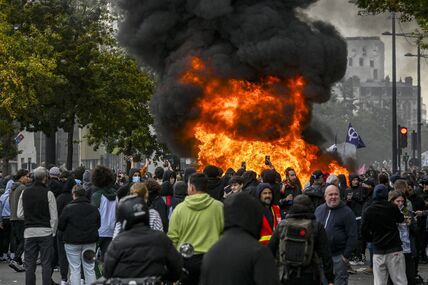 Protest Francuska Evropa