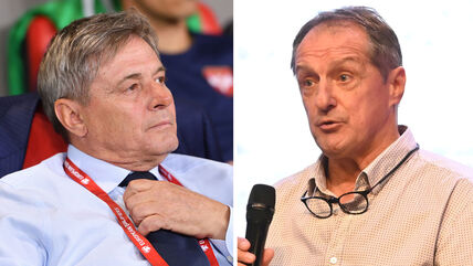 Dragan Stojković Piksi i  Faruk Hadžibegi