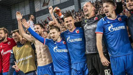Marko Marin slavi sa saigračima pobedu u Kopenhagenu
