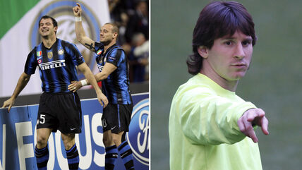 Dejan Stanković i Vesli Snajder slave gol dominantne 2010 kraj Lionela Mesija
