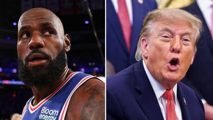 Lebron Džejms i Donald Tramp