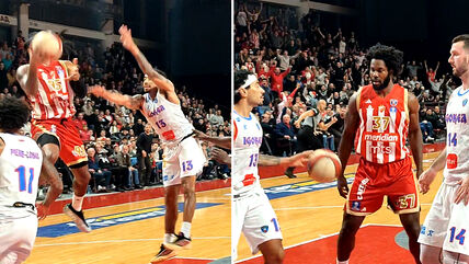 Čima Moneke dao koš za pobedu na Zvezda Igokea