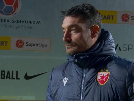 Albert Rijera, trener Crvene zvezde.