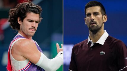 Karlos Alkaraz i Novak Đoković