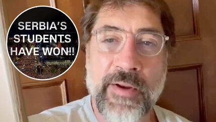 Havijer Bardem objave stuentski protesti