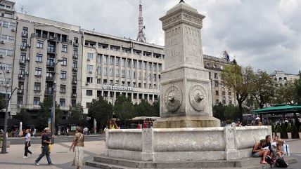 Beograd - Tuča na Terazijama - taksista oborio pešaka