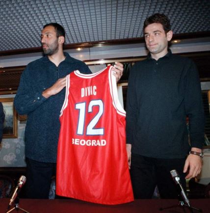 Vlade Divac Crvena zvezda Žalgiris Milenko Topić 1999