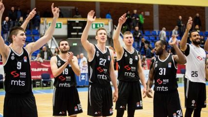 ABA liga 24. kolo Tajfun - Partizan 65-83 UŽIVO