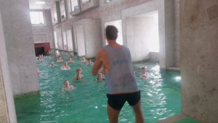 Zumba u vodi, Rimske terme