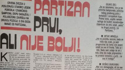 Partizanove poništene titule - kolumna Neše Petrovića