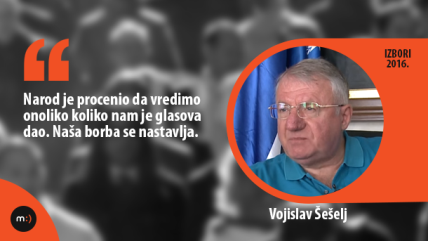 Vojislav Šešelj - videćete superiornost 