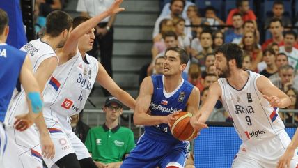 OI kvalifikacije, polufinale Srbija - Češka 96-72