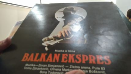 Ploča sa muzikom iz filma "Balkan ekspres"