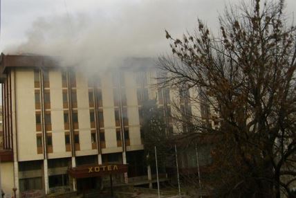  Leskovac - Požar u hotelu Beograd