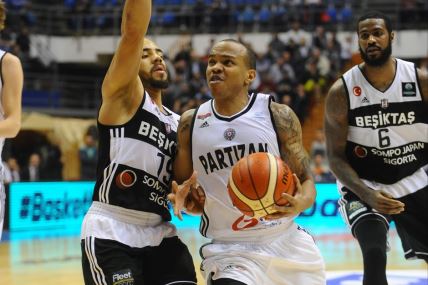 Partizan - Bešiktaš 86-71, FIBA Liga šampiona 2016-17