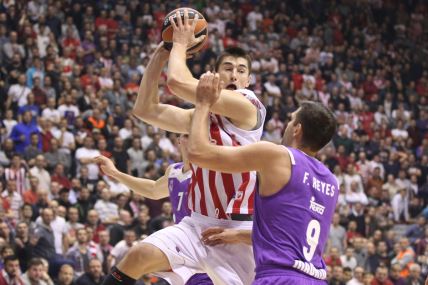 Crvena zvezda - Real Madrid 82-70, Evroliga decembar 2016