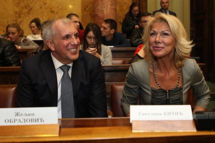 Željko Obradović i Svetlana Kitić nagrada za životno delo