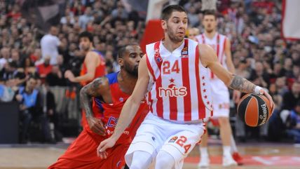 Crvena zvezda CSKA 78-67, Evroliga 2016-17