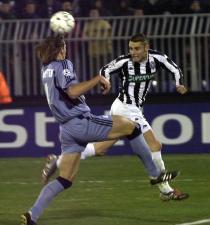 andrija delibasic partizan secanja liga sampiona 2003 taribo vest cirkovic real madrid scg