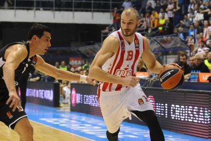 Crvena zvezda - Bamberg 74-60 Evroliga 2017