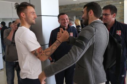 Nemanja Gudelj i Luka Milivojević