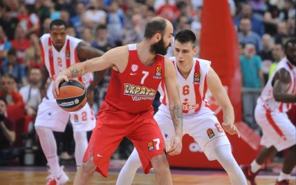 Crvena zvezda - Olimpijakos, Marko Gudurić i Nemanja Dangubić