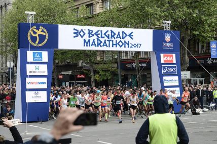 Beogradski maraton trasa gradski prevoz