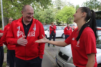 Košarkašice početak priprema Eurobasket 2017 izjave Stevan Karadžić Ana Dabović Sonja Petrović