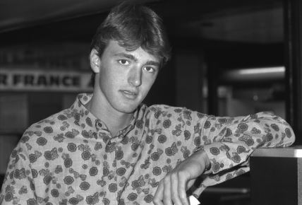 Goran Ivanišević 23. marta 1991. godine u Beogradu.