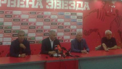 FK Crvena zvezda hitna konferencija za medije posle Zvezda - Partizan