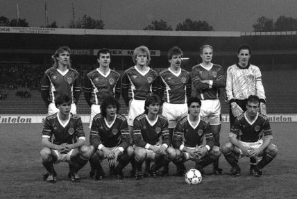 Jugoslavija - Farska Ostrva 7:0 (16. maj 1991. Beograd). Stanojković, Savićević, Prosinečki, Vulić, Spasić, Ivković, Boban, Mihajlović, Jarni, Pančev, Najdoski.