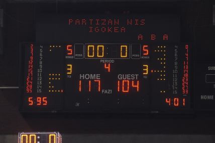 Partizan - Igokea 117-104 ABA liga 2017 peto kolo