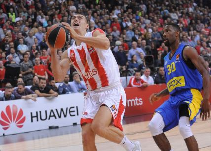 Crvena zvezda Makabi 87-84 Evroliga 2017 Arena 