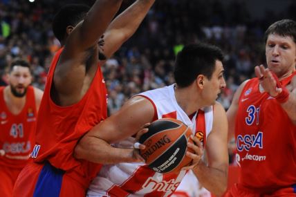 Crvena zvezda CSKA 59-85 Evroliga 2017