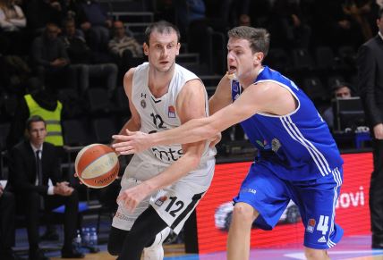 Partizan - Mornar 93-98 ABA liga 2017