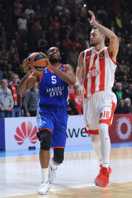 Anadolu Efes Crvena zvezda najava januar 2018