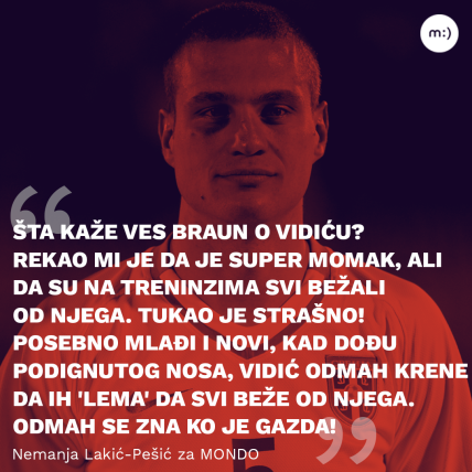 Nemanja Lakić-Pešić, srpski fudbaler u Indiji (Kerala): Ves Braun, Berbatov i Dejvid Džejms