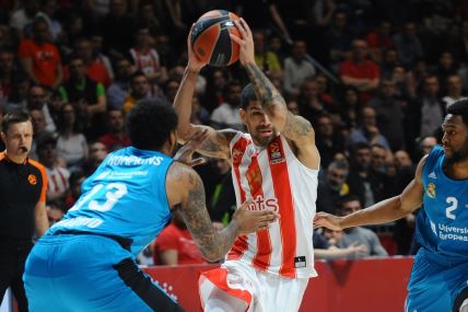 Crvena zvezda Real Madrid 79-82 Evroliga live 2018