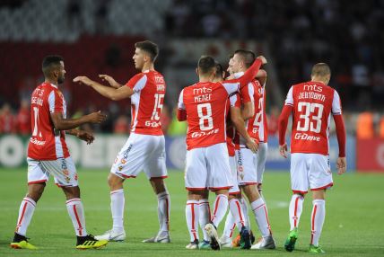 Superliga 2018 prvo kolo Crvena zvezda - Dinamo Vranje 3-0