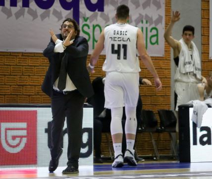 Andrea Trinkijeri debi Mega Partizan