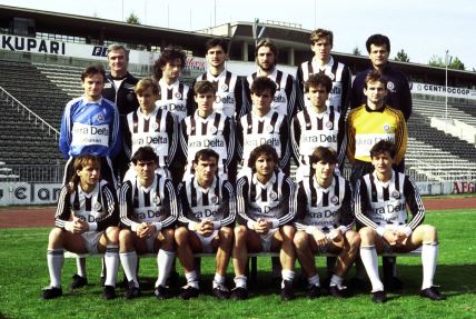 Tim Partizana 1986/87.