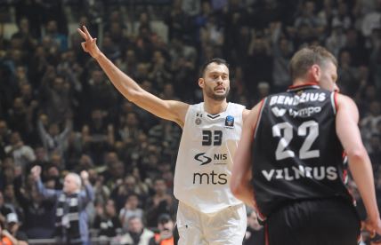 KK Partizan - Ritas uživo Evrokup 2018-19 Top 16 peto kolo